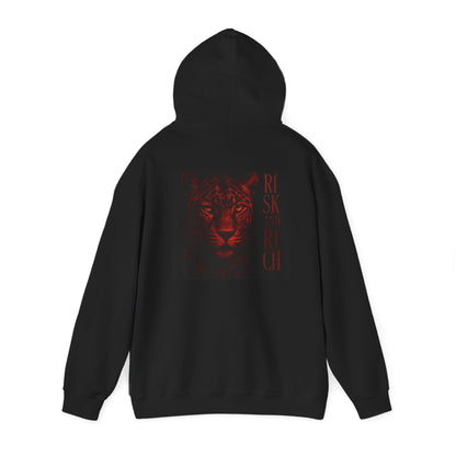 Bold Lion Graphic Hoodie for Animal Lovers, Cozy Sweatshirt, Unisex Statement Hoodie, Perfect for Gifting, Casual Wear