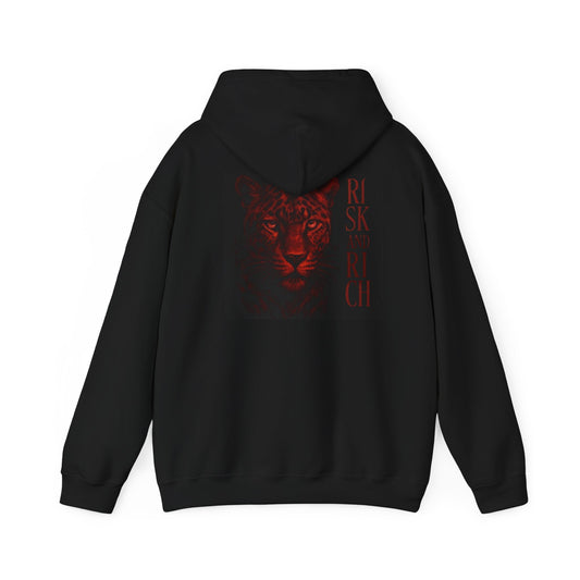 Bold Lion Graphic Hoodie for Animal Lovers, Cozy Sweatshirt, Unisex Statement Hoodie, Perfect for Gifting, Casual Wear